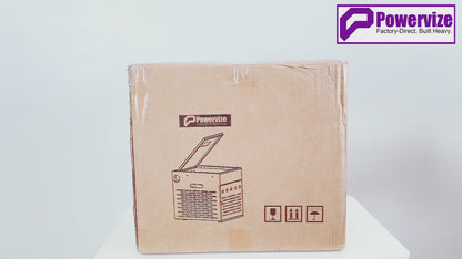 VC8B-B - 8-Device Tablet Charging Station, Lockable Steel Charging Cabinet for 14" Chromebooks, iPads, Laptops & Tablets, Secure Storage with 2 Keys for Classroom, Office & Hospital, Black